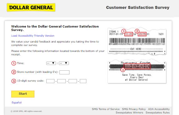 Dollar General Customer Satisfaction Survey 