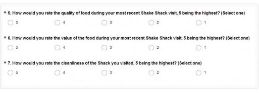 Shake Shack Guest Experience Survey - www.shakeshack.com