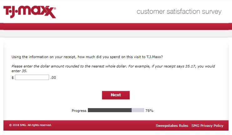 Tjmaxxfeedback : T.J.Maxx Customer Satisfaction Survey