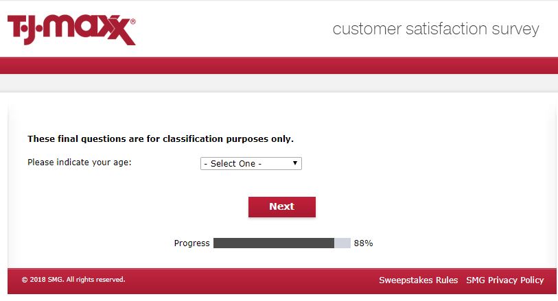 www.tjmaxxfeedback.com TJMaxx Customer Satisfaction Survey 