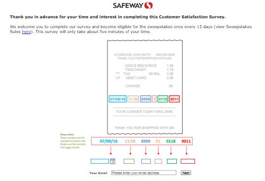 Safeway Grocery Customer Satisfaction Survey