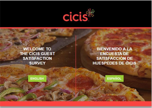 cici's pizza customer survey