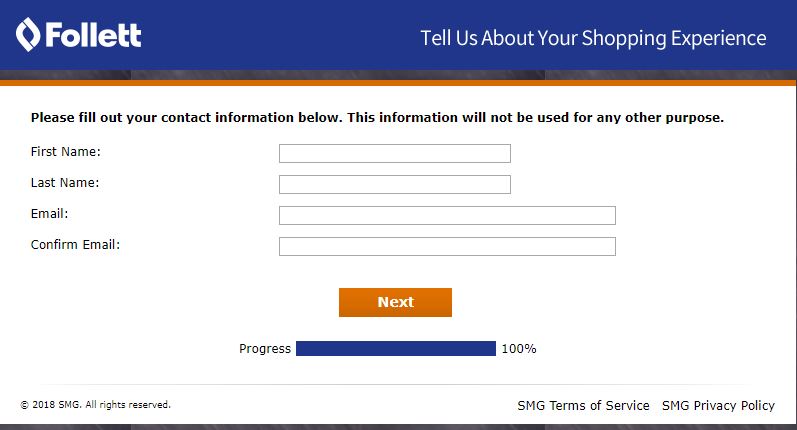 Give Your Honest Feedback Using the Follett Shopping Survey!