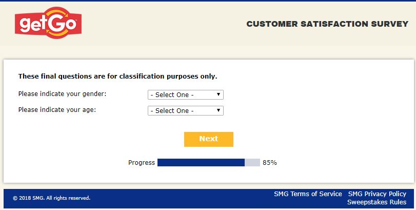 GetGo Customer Satisfaction Survey