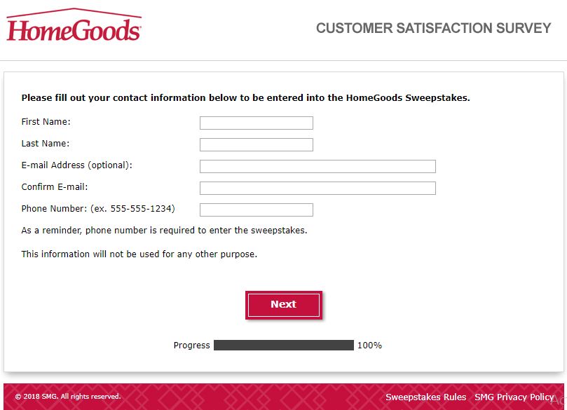 homegoods customer service