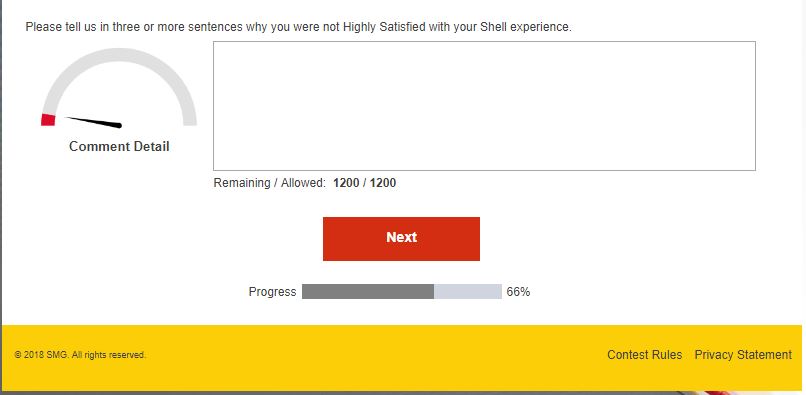 Shell Canada Customer Opinion Survey