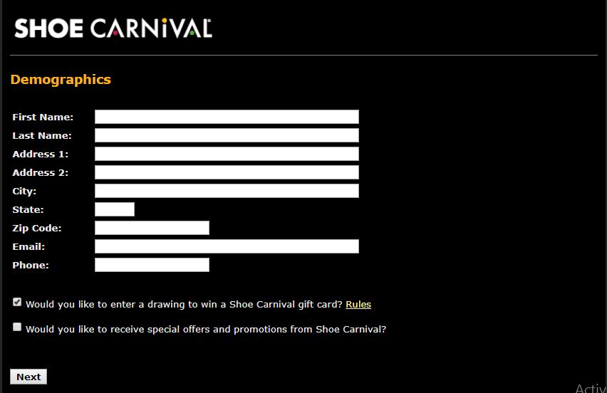 Shoe Carnival Customer Feedback Survey: Win $100 Gift Cards ...