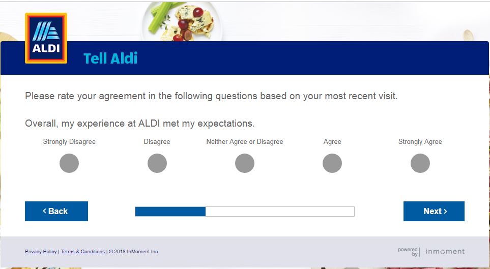 ALDI Customer Satisfaction Survey At www.tellaldi.us/websurvey/2/execute#/1