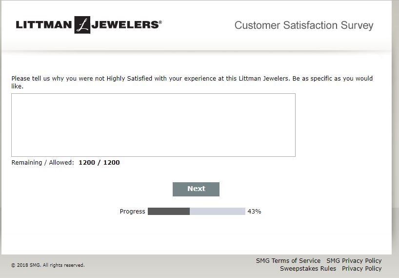 www.ltjfeedback.com | Littman Jewelers Survey – Win $5000 in Kroger ...