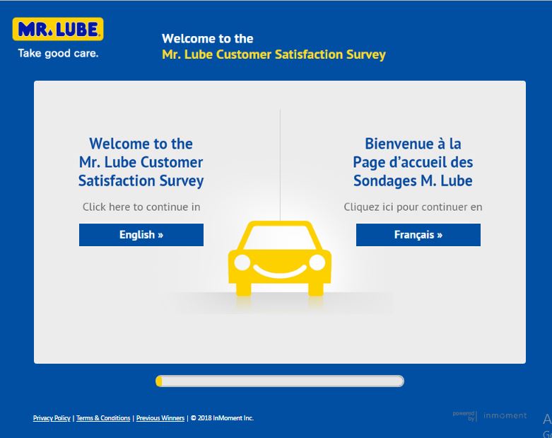 Mr. Lube Customer Satisfaction Survey