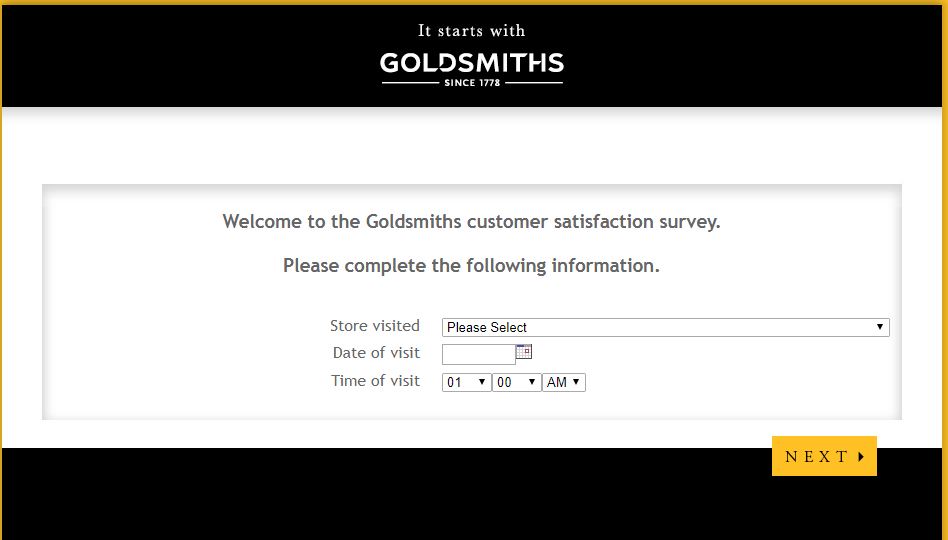 goldsmiths customer feedback