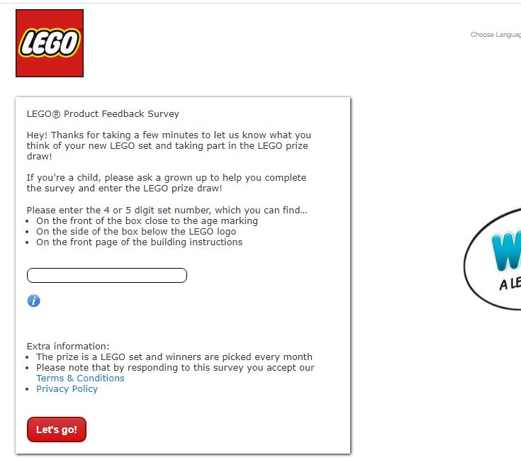 LEGO Survey