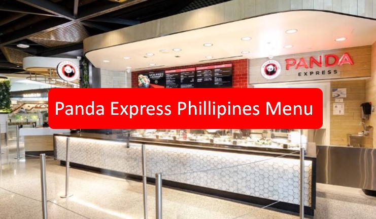 Panda Express Phillipines Menu